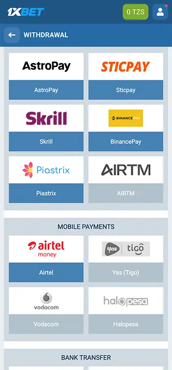 Step 3 - Choose your payment method