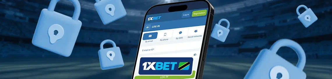 1xBet account registration in Tanzania