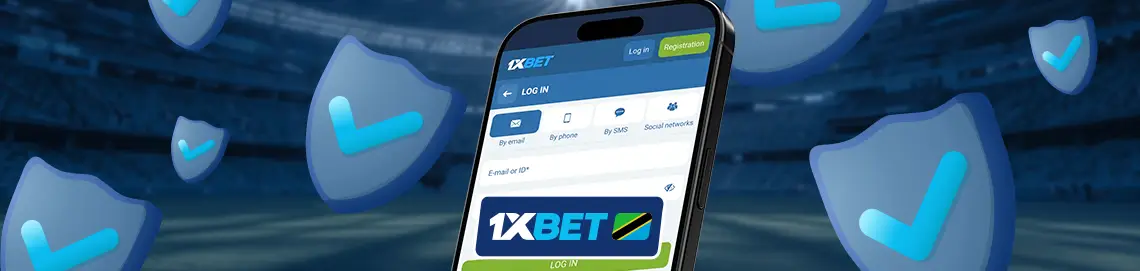 1xBet account verification in Tanzania