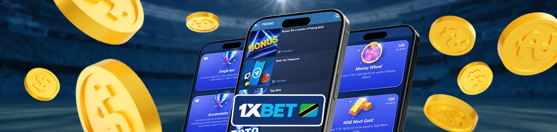 1xBet bonus system in Tanzania