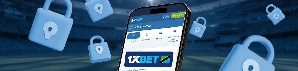 1xBet register via the mobile app in Tanzania